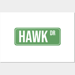 hawk drive Posters and Art